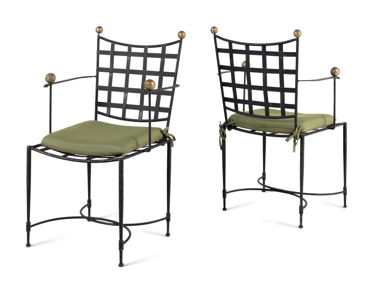 A Set of Eight Mario Papperzini 'Amalfi' Armchairs