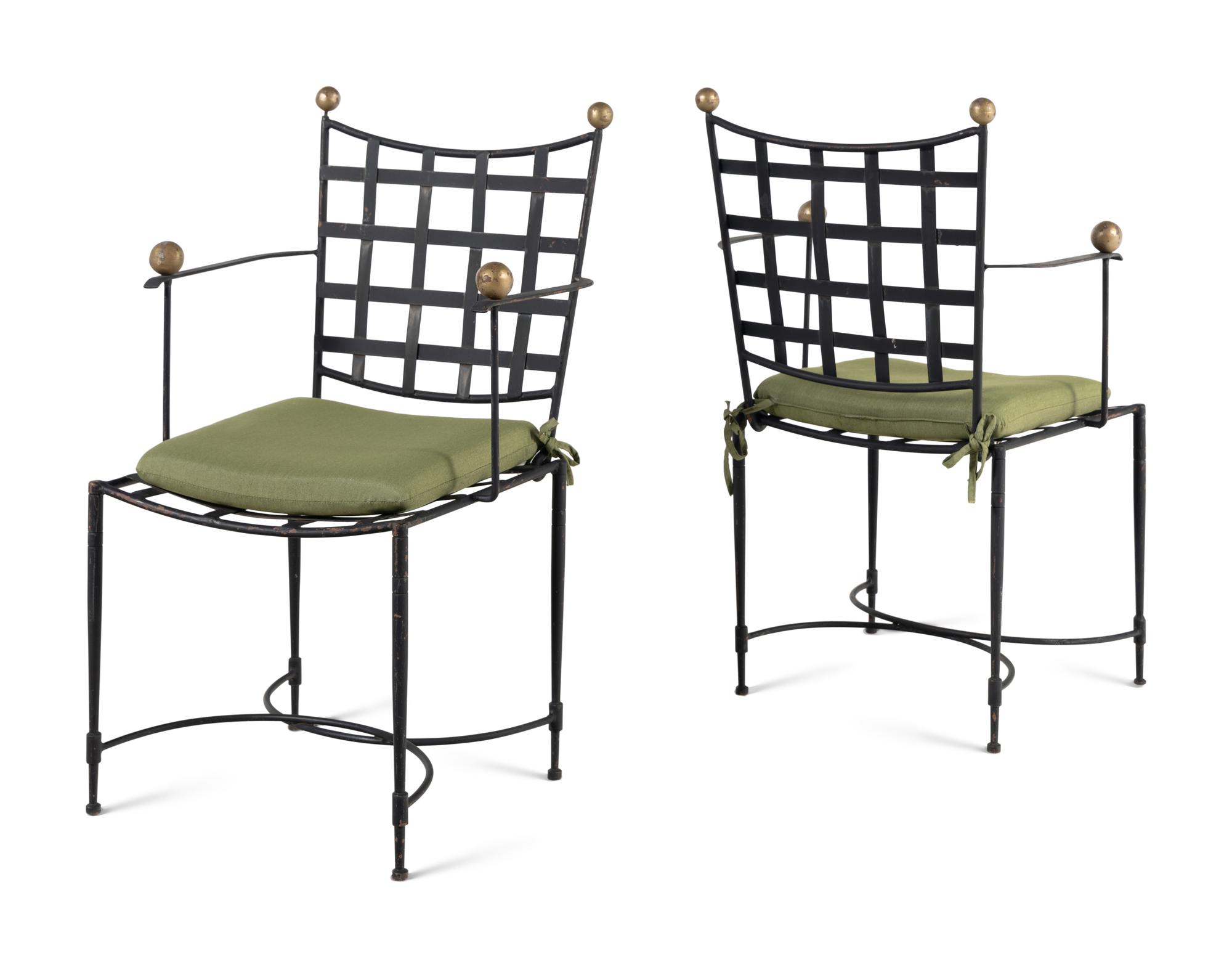 A Set of Eight Mario Papperzini 'Amalfi' Armchairs