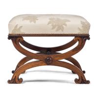 A Regency Mahogany Stool