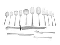 An American Silver Flatware Service