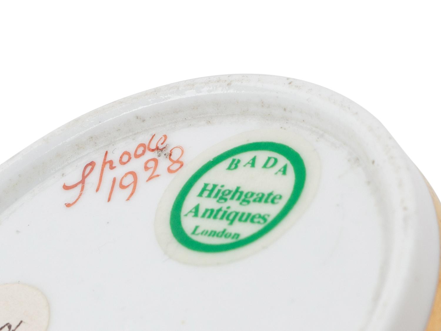 A Group of Eight English Porcelain Coffee Canns