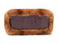 Christian Dior Brown Mink Small Lady Dior Bag, 2011