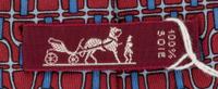 A Group of Three Hermes Silk Ties,