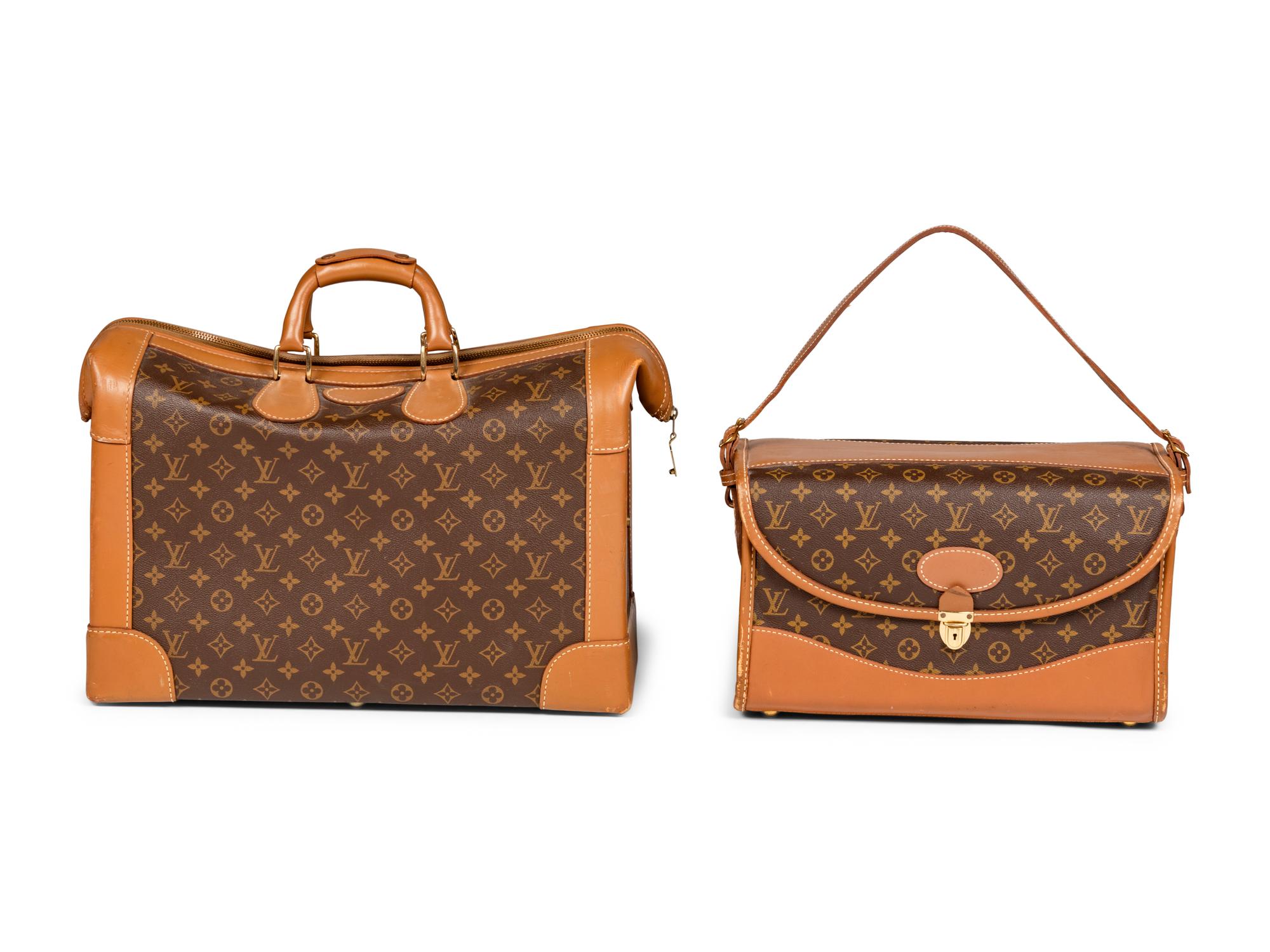 Louis Vuitton, Two Travel Bags
