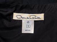 Oscar de la Renta, Navy Long Sleeve Gown