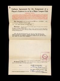 A Group of 15 1920s-30s St. Louis Cardinals Contract Agreements All Signed by Branch Rickey