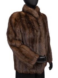Revillon Sable Fur Coat, 1990-2000s