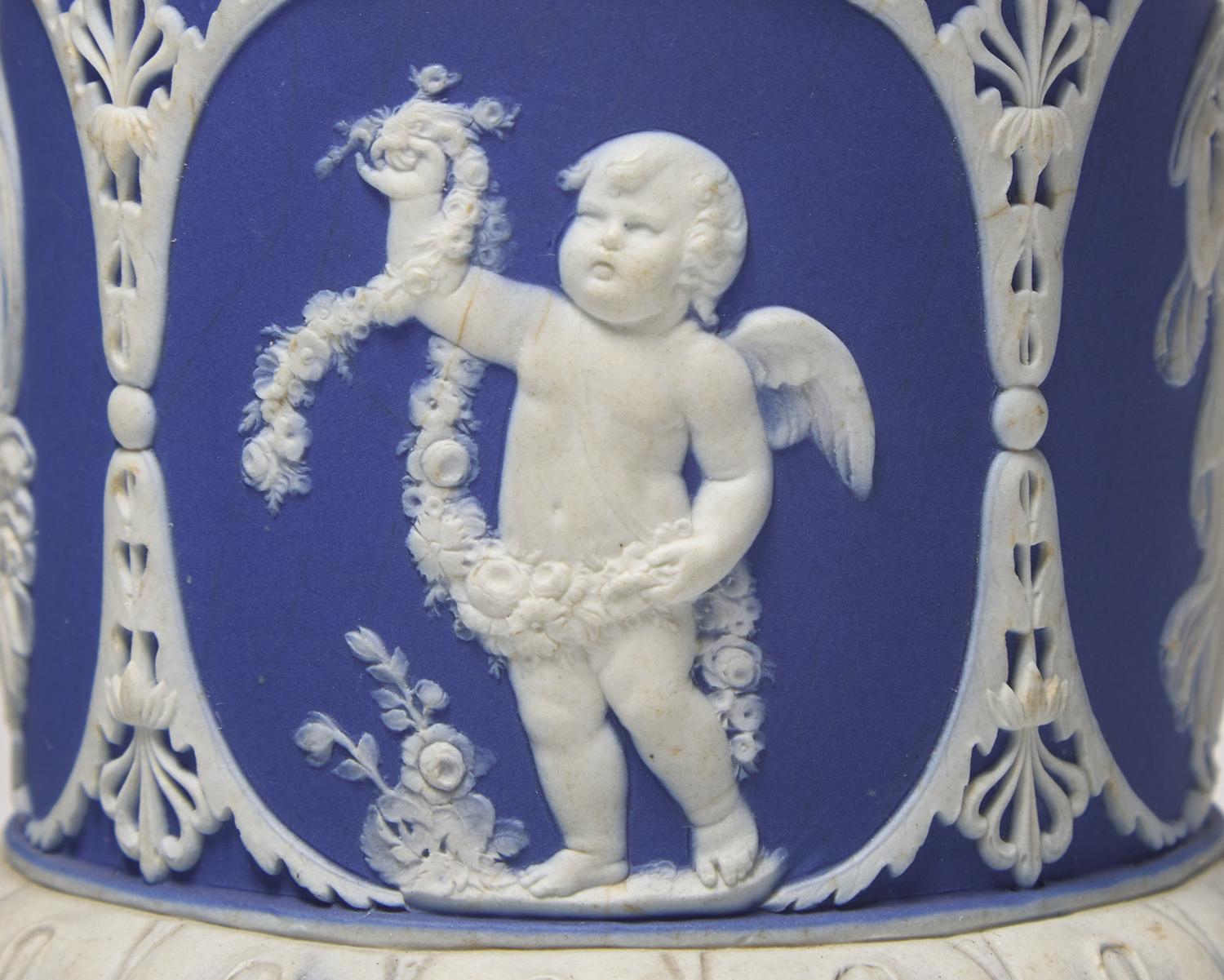 A Group of Wedgwood Jasperware Desk Articles