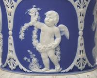 A Group of Wedgwood Jasperware Desk Articles