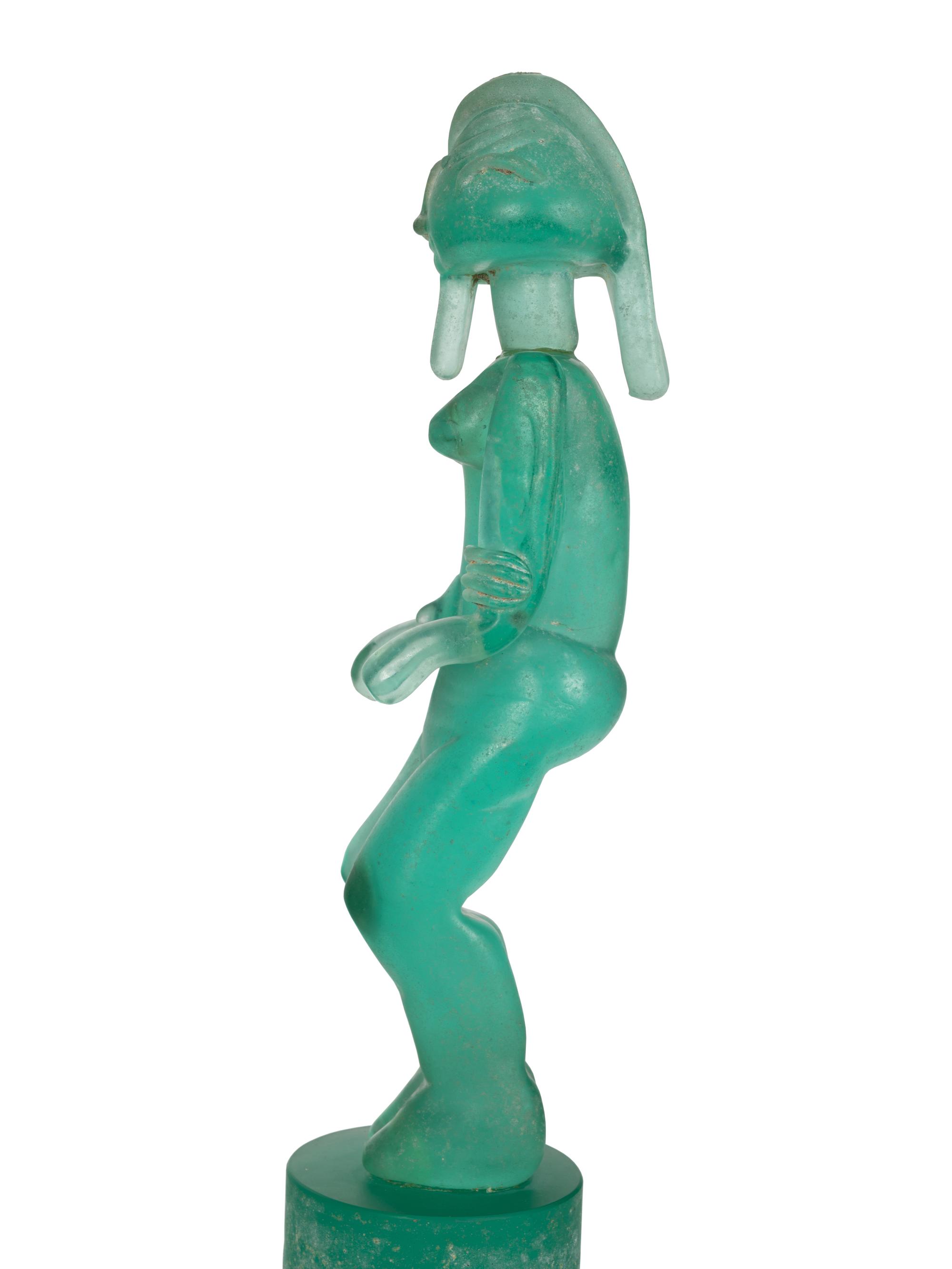 Dogon Sculpture, c. 1970s Seguso Vetri d'Arte, Italy