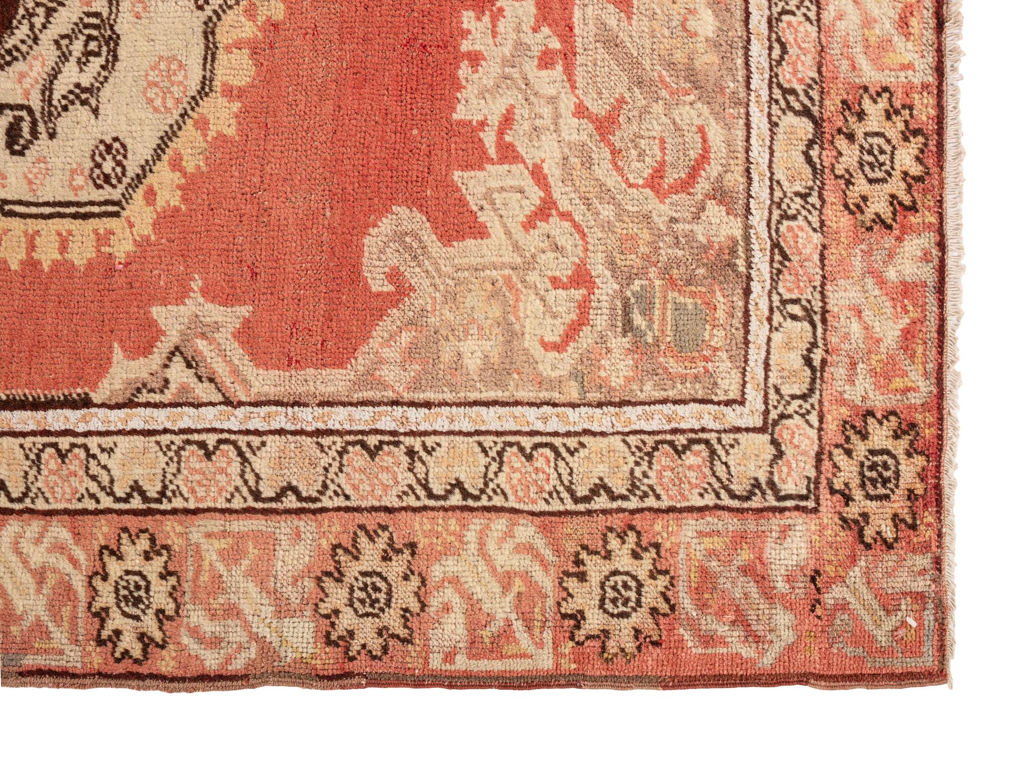 Two Oushak Rugs