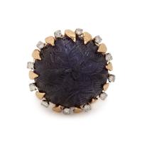 SAPPHIRE AND DIAMOND RING