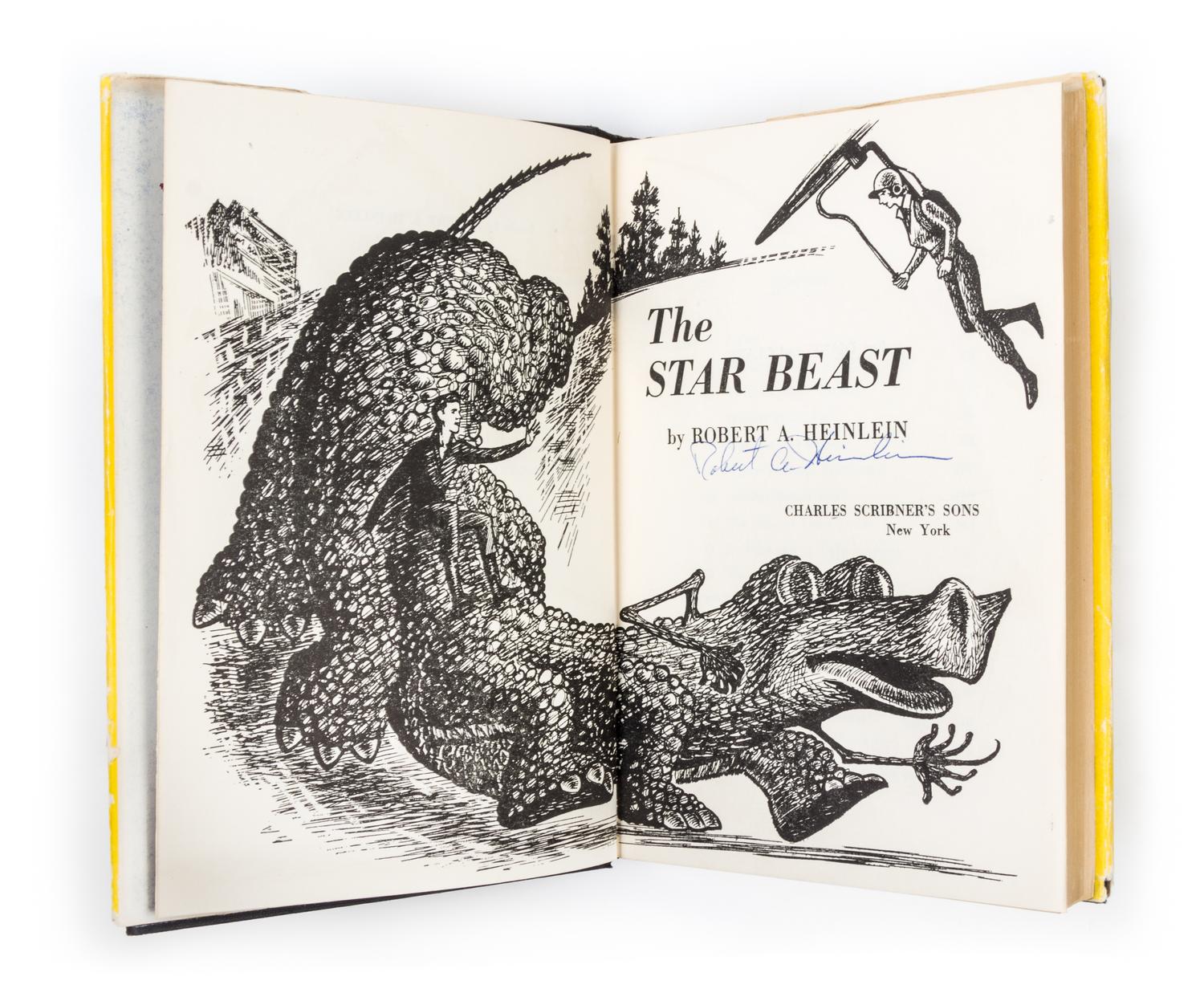 HEINLEIN, ROBERT A. The Star Beast. New York, 1954. First edition, signed.