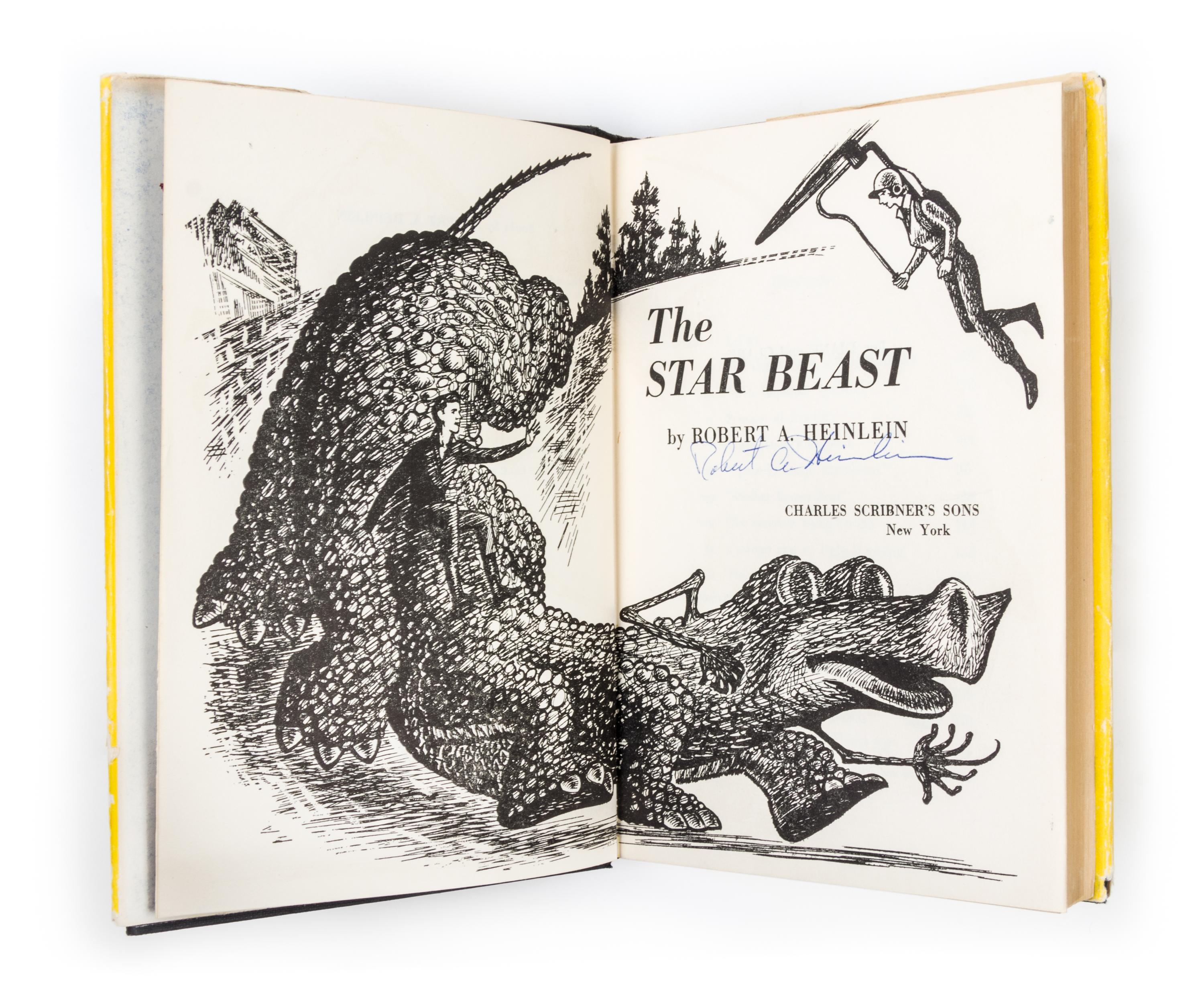 HEINLEIN, ROBERT A. The Star Beast. New York, 1954. First edition, signed.