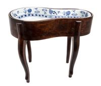 A Meissen Porcelain Bidet Height 20 x width 22 1/4 inches. — 19TH/20TH CENTURY