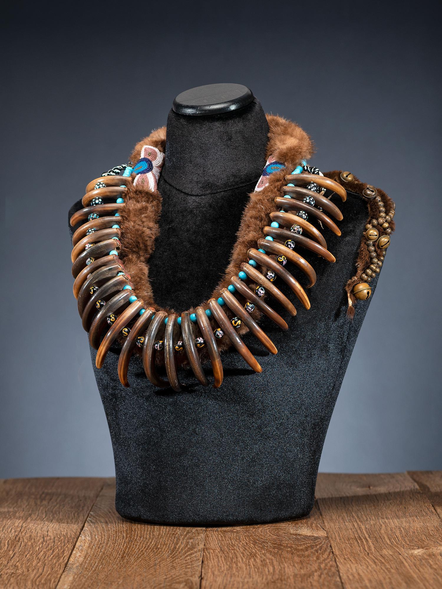 Prairie Grizzly Bear Claw Necklace