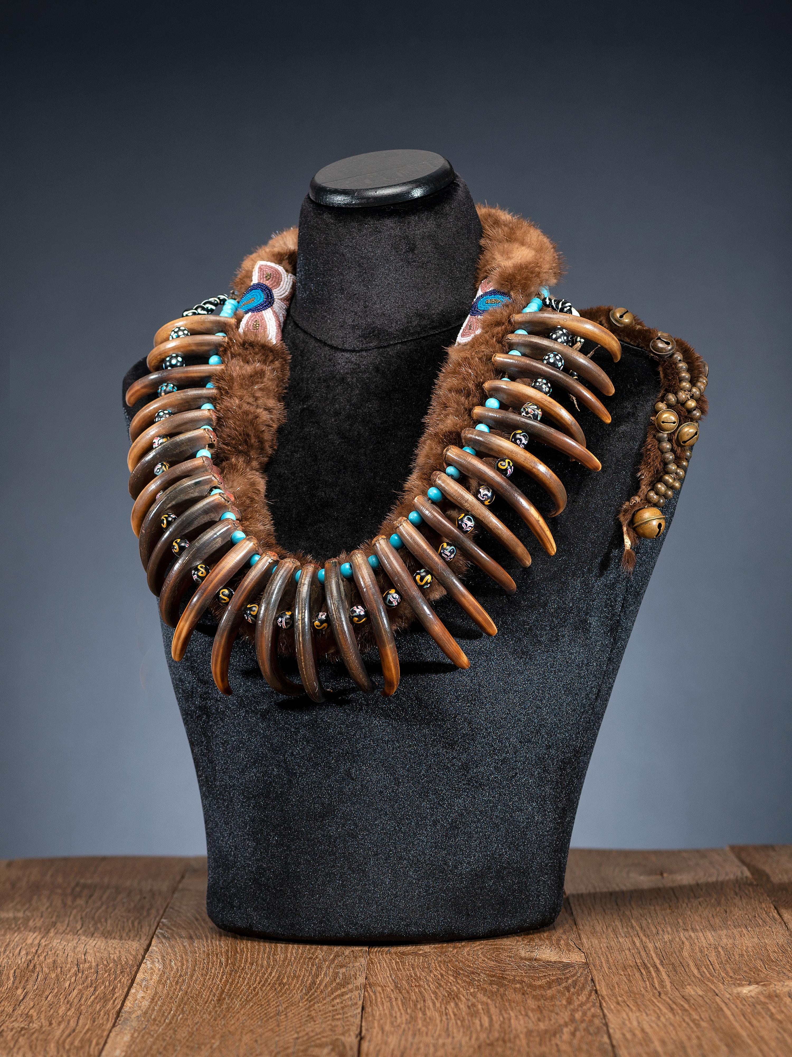 Prairie Grizzly Bear Claw Necklace