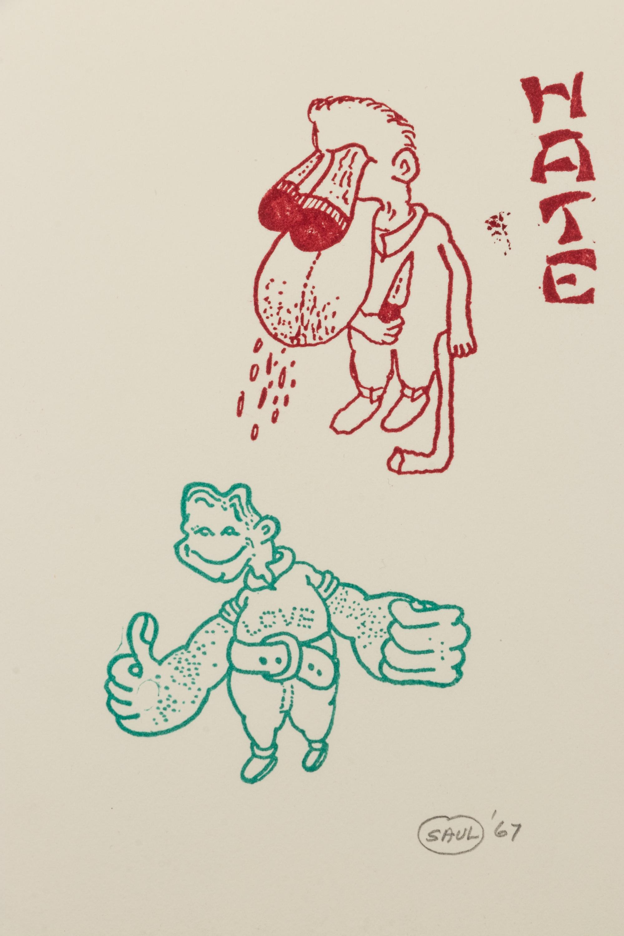 Hate (from the Stamped Indelibly portfolio)