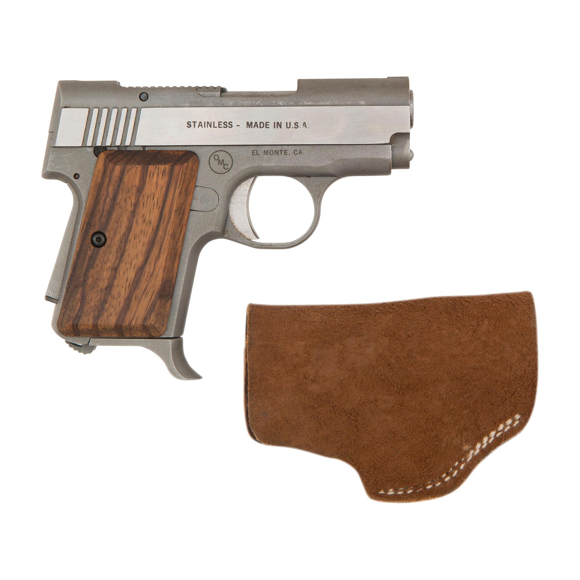 *OMC Backup .380 in Bianchi Holster