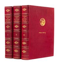 KIPLING, Rudyard (1865-1936). Poems 1886-1929. Garden City: Doubleday, Doran & Company, Inc., 1930.