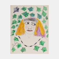 Untitled ( Woman and Birds )