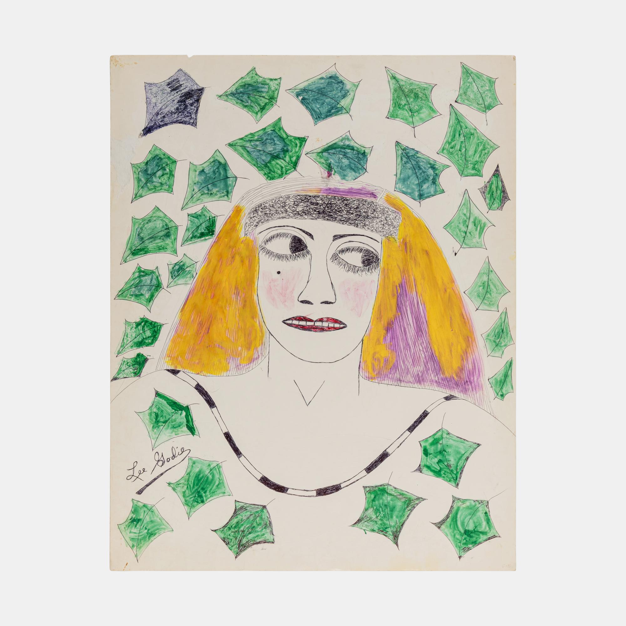 Untitled ( Woman and Birds )