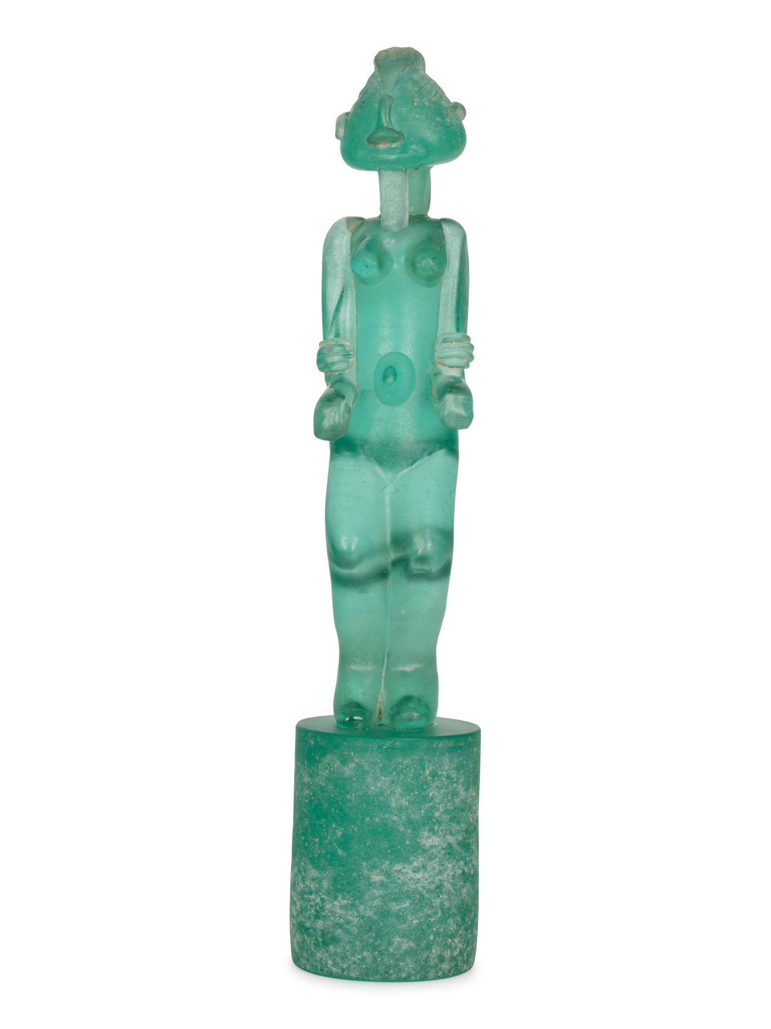 Dogon Sculpture, c. 1970s Seguso Vetri d'Arte, Italy