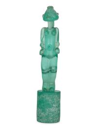 Dogon Sculpture, c. 1970s Seguso Vetri d'Arte, Italy