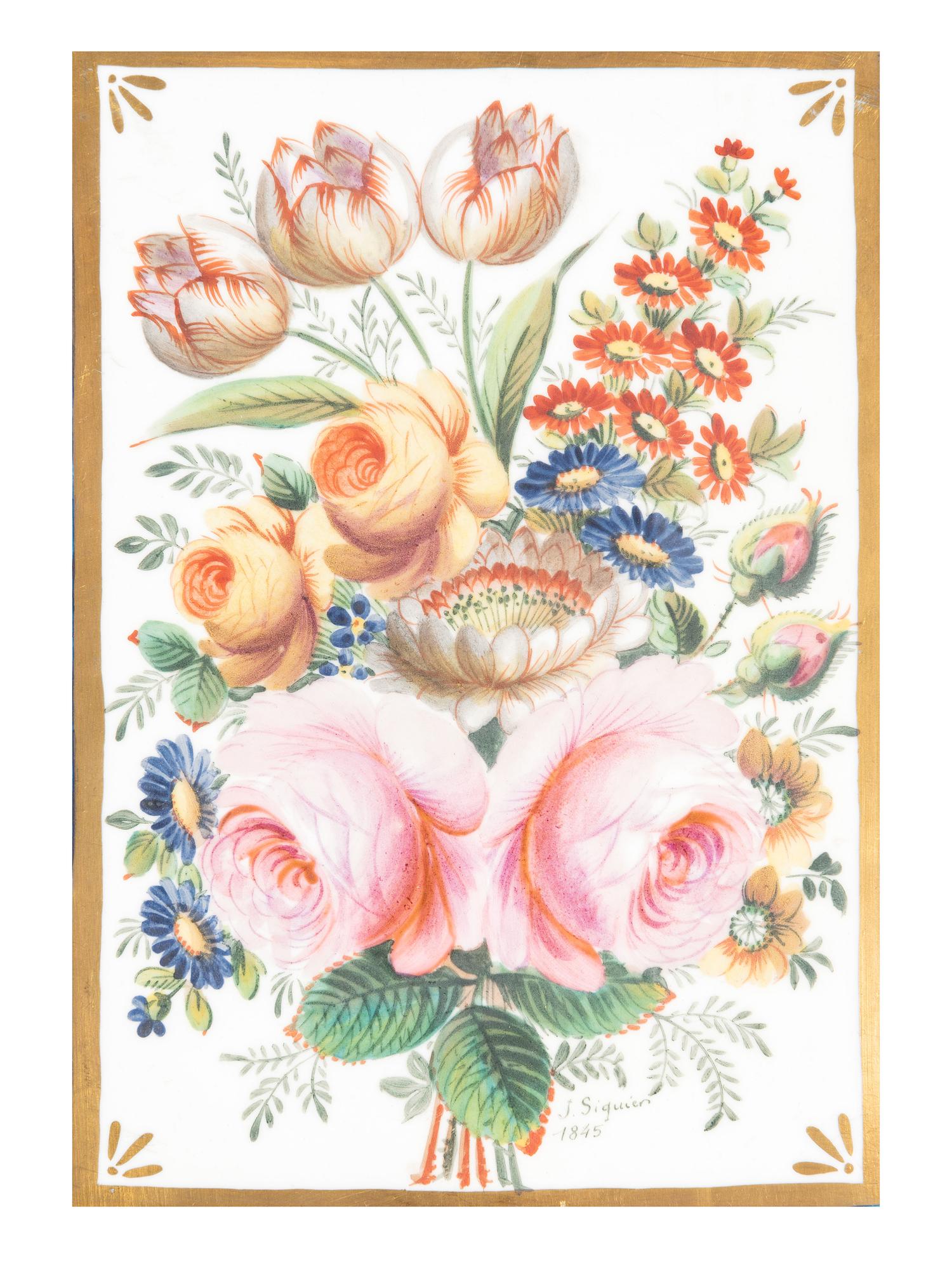 A Pair of Sèvres Style Porcelain Plaques