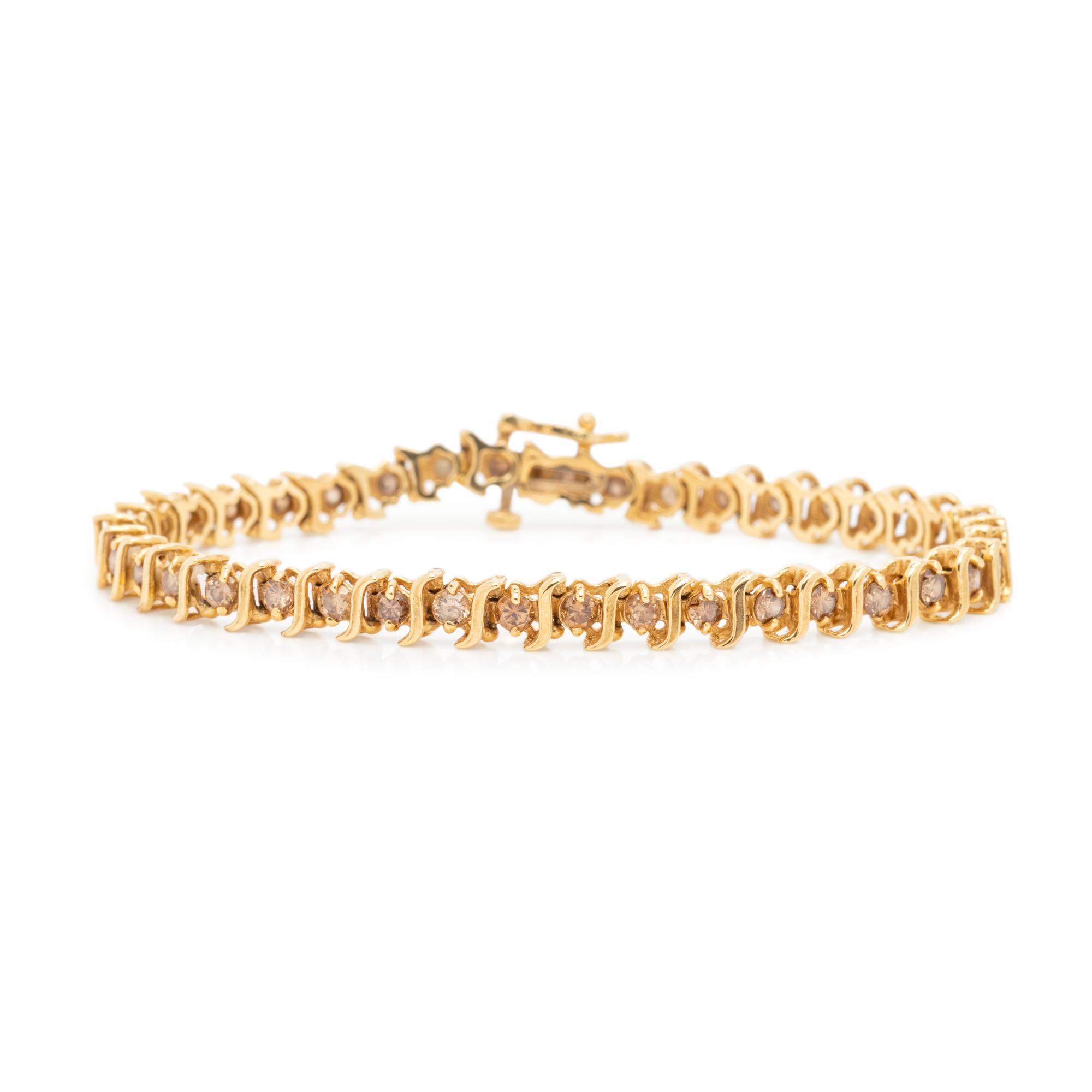 COLORED DIAMOND BRACELET