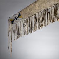 Sioux Beaded Hide Rifle Scabbard