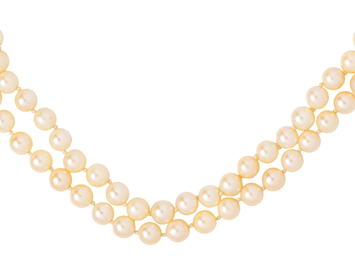 CULTURED PEARL NECKLACE