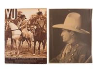 [ENTERTAINMENT]. A group of items associated with Hollywood and other movies, including signed photos of Roy Rogers and Dale Evans.