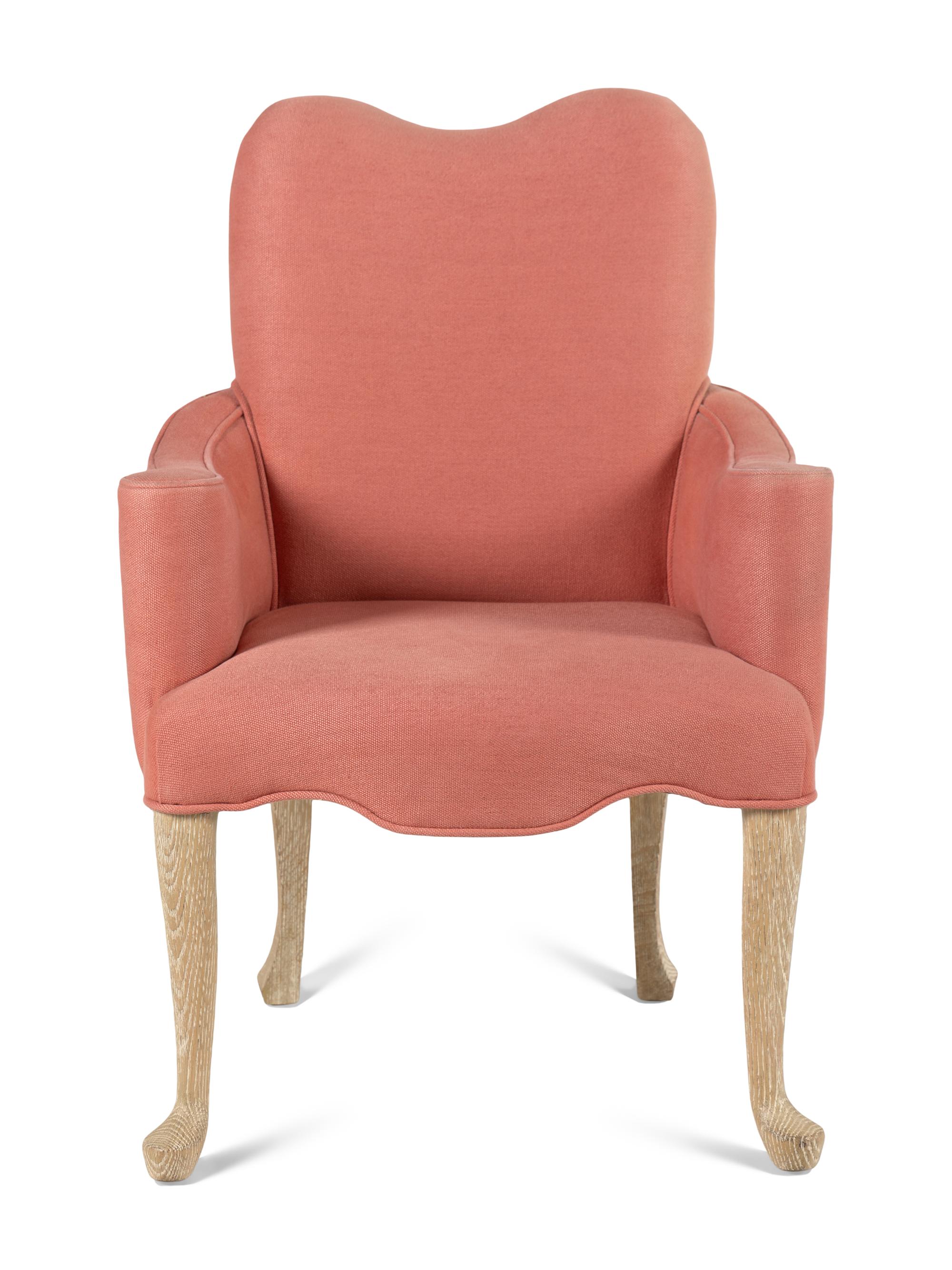 An English Painted Library Armchair