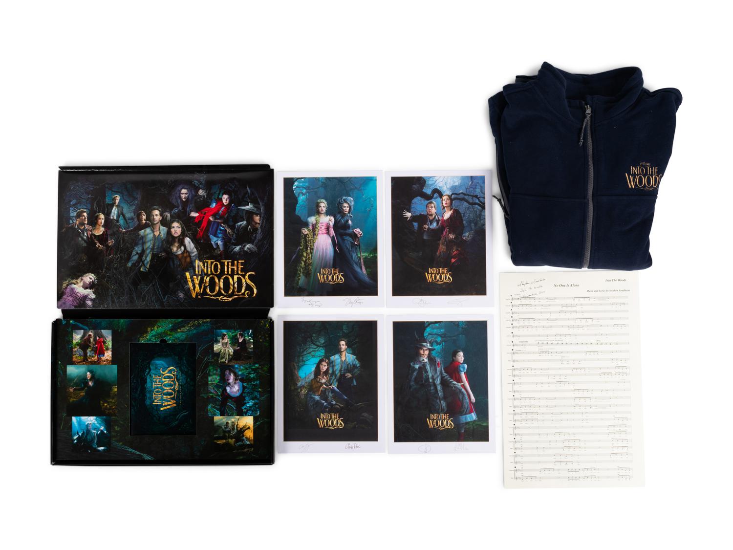 (Music in Film) Into the Woods . Walt Disney Studios: 2014. SPECIAL LIMITED EDITION press kit, comprising: