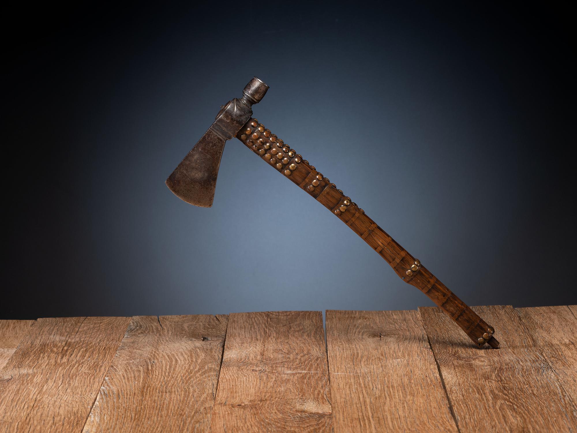 Plains Tacked Pipe Tomahawk
