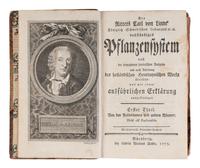 [NATURAL HISTORY]. LINNAEUS, Carl (1707-1778). Vollstandiges Pflanzensystem... Edited by Gottlieb Christmann and Georg Panzer. Nuremberg: Gabriel Nicholas Raspe, 1777-1778.