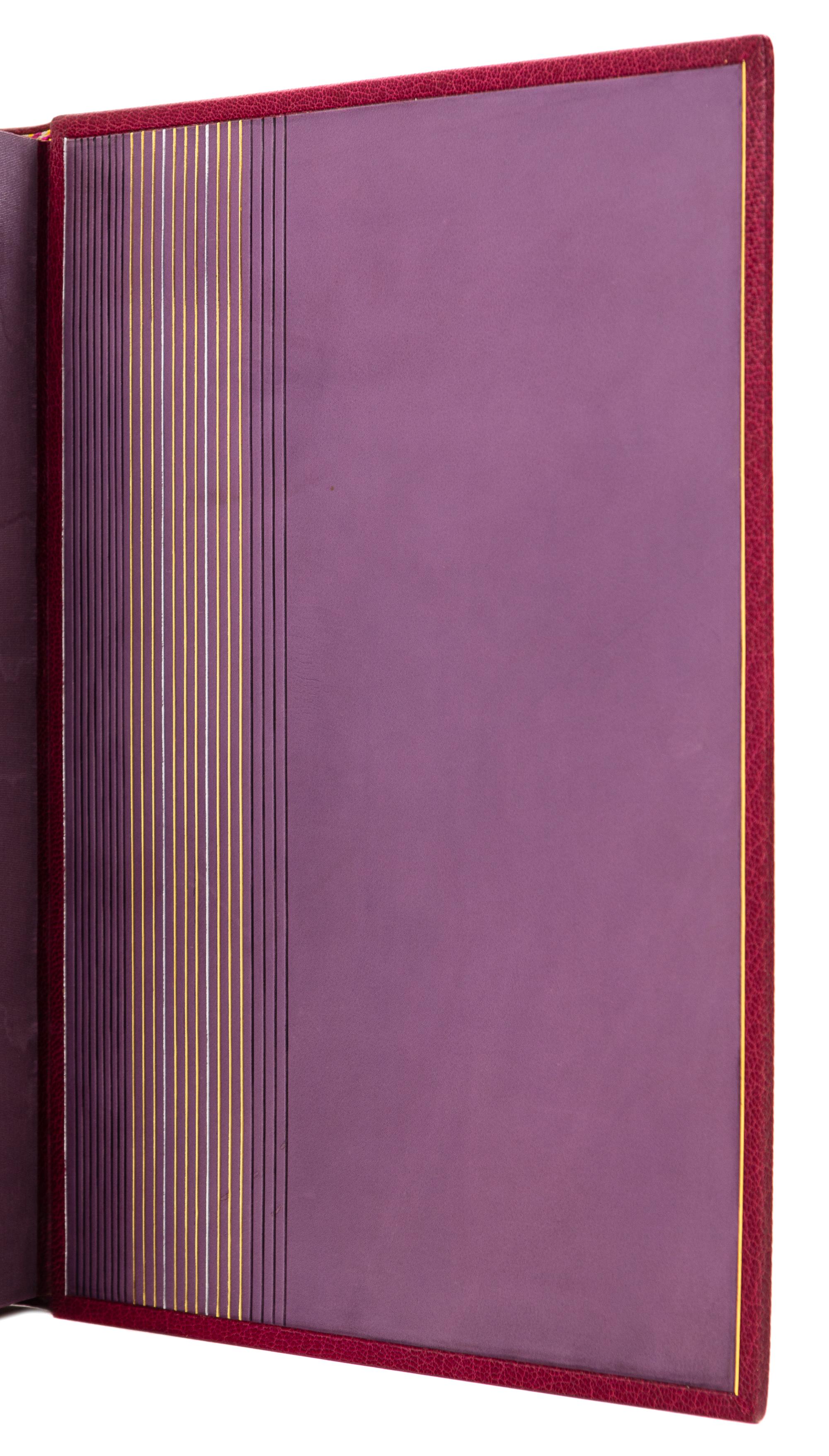 [BINDINGS]. [LÉOTARD, GENEVIÈVE - BINDER]. A group of 2 works in fine Art Deco bindings by Léotard.