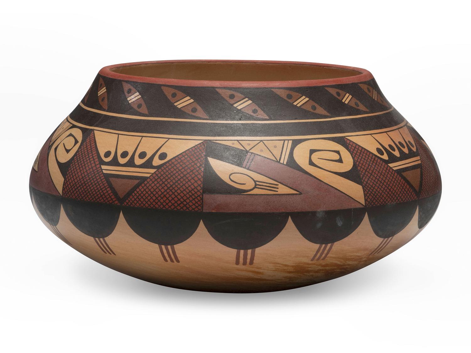 Polychrome Pottery Jar