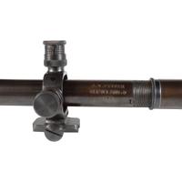 Vintage Pre-WWII J.W. Fecker Rifle Scope with Adjustable Mounts