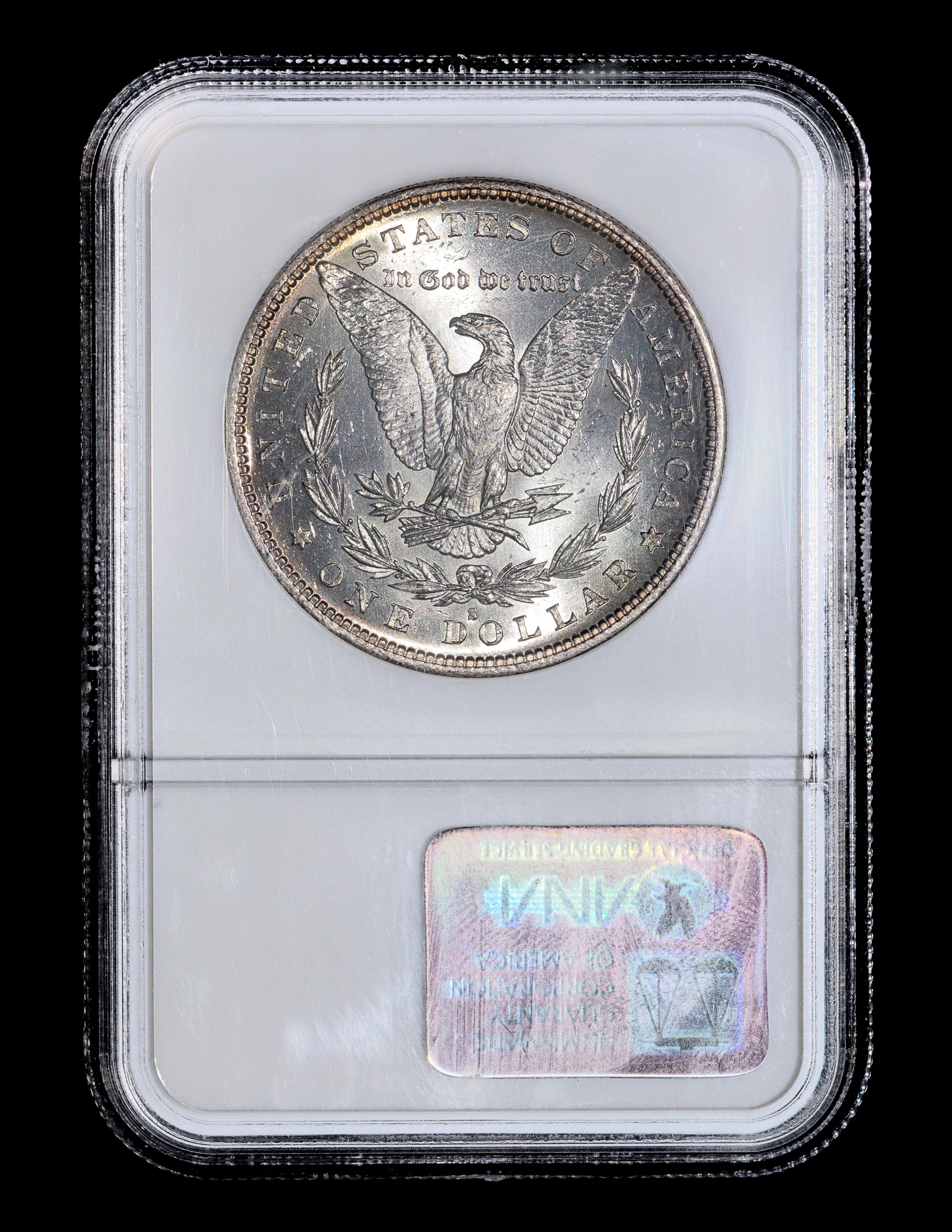 A United States 1882-S Morgan Silver $1 Coin — NGC graded MS66
