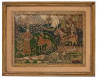 Fantasy with Three Figures (Allegory) , 1921