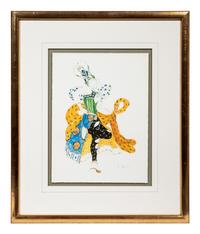 Three Framed Works on Paper