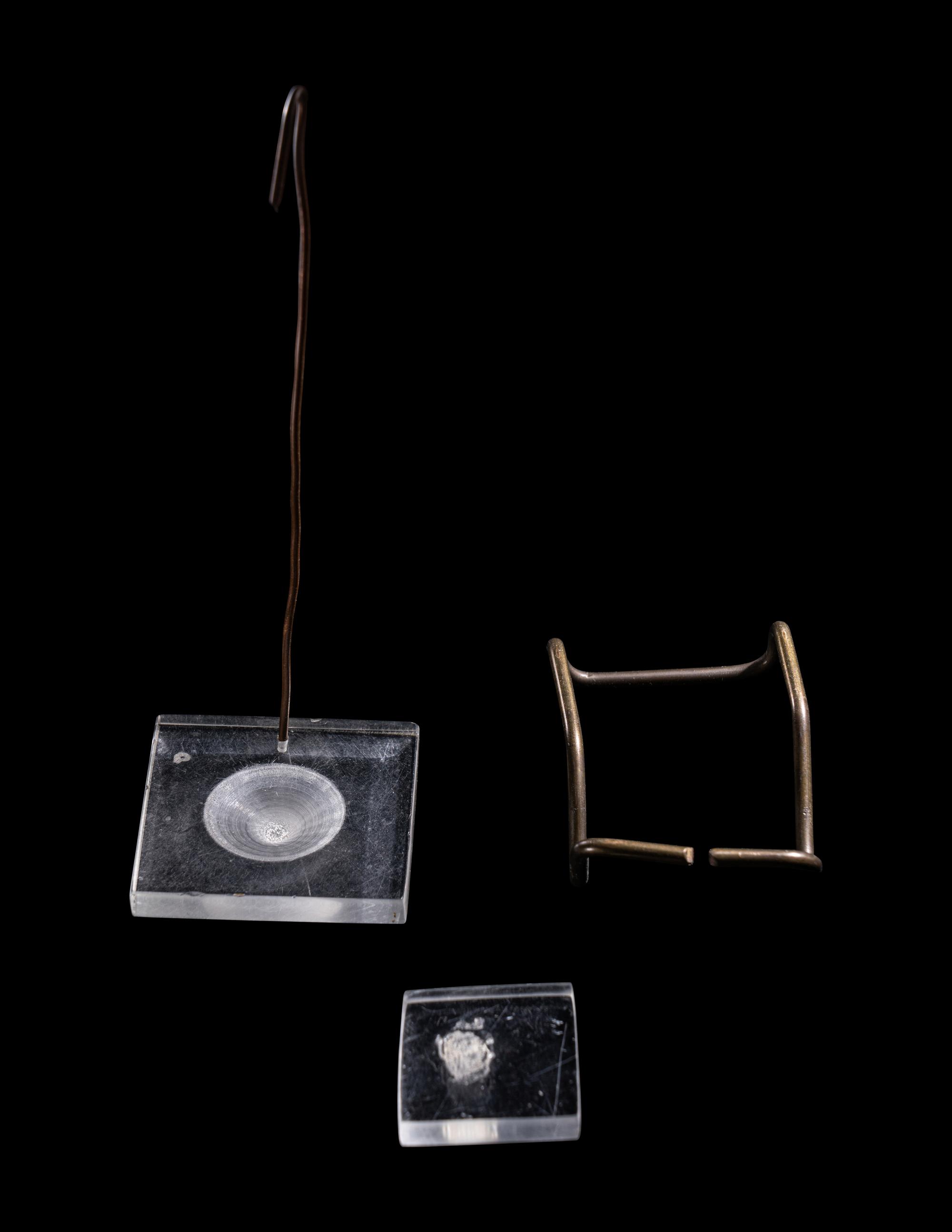 Six Egyptian Faience and Bronze Objects