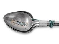 A Set of Five American Silver Table Spoons