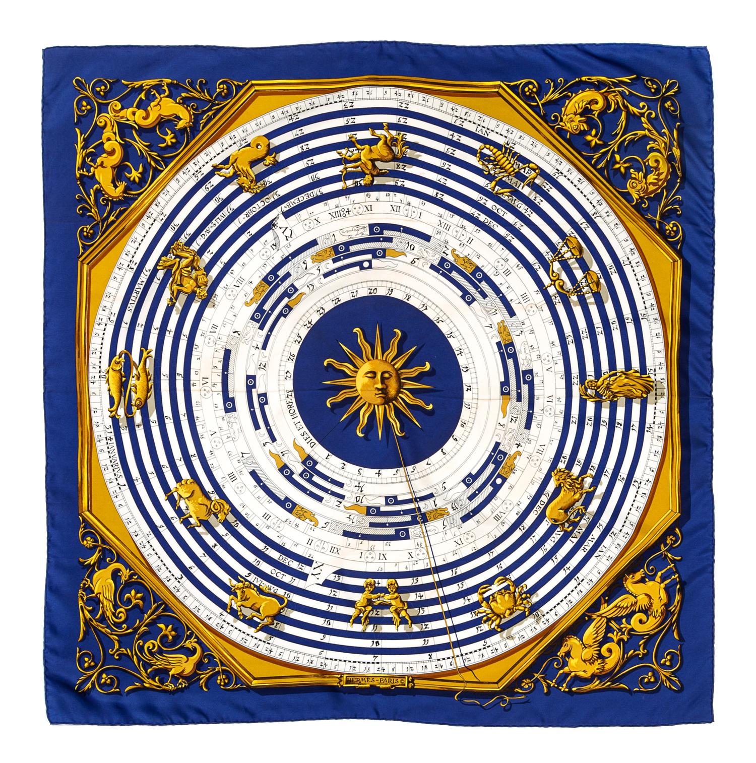An Hermès 90cm Silk Scarf, 36" x 36".