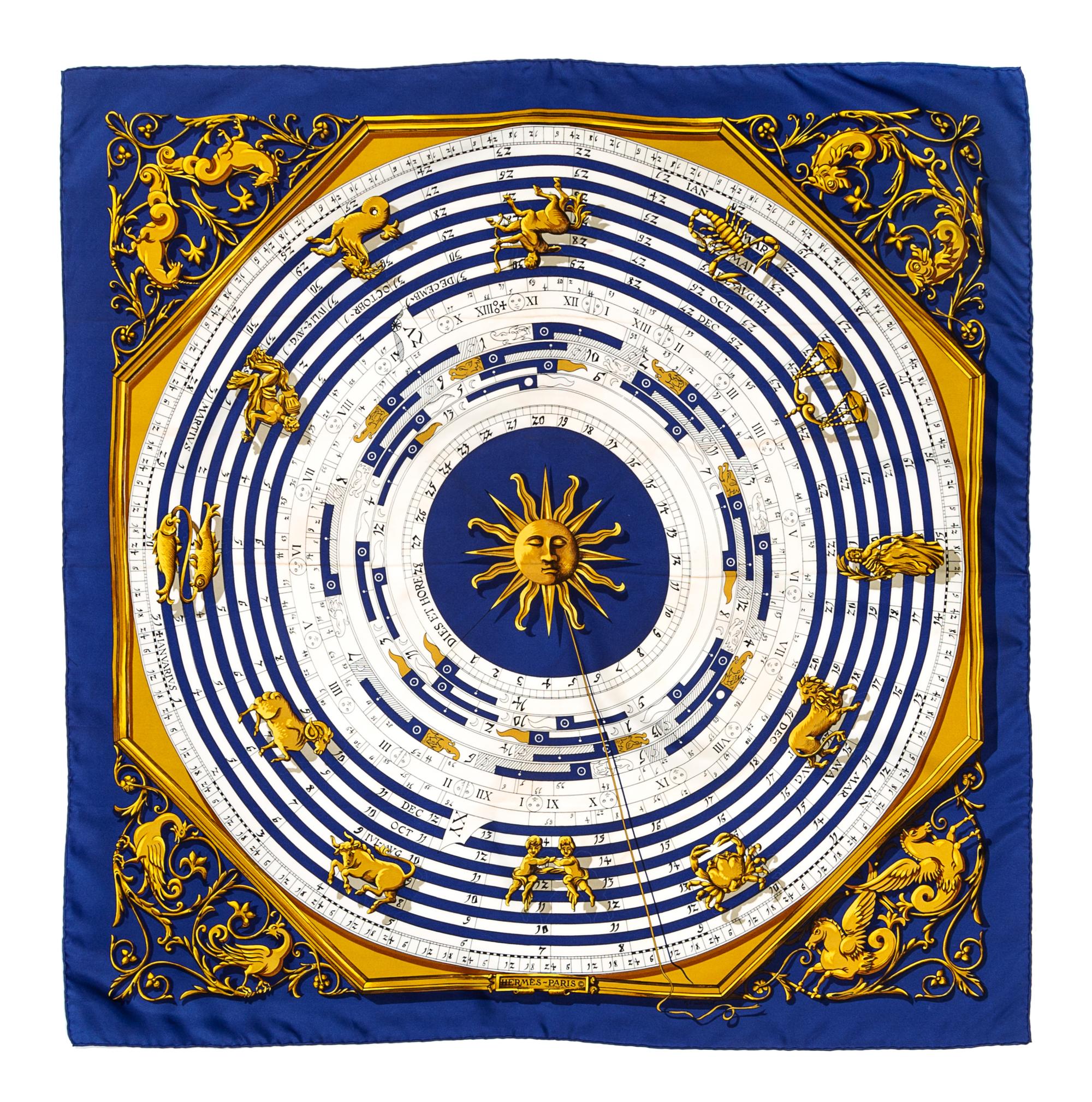 An Hermès 90cm Silk Scarf, 36" x 36".