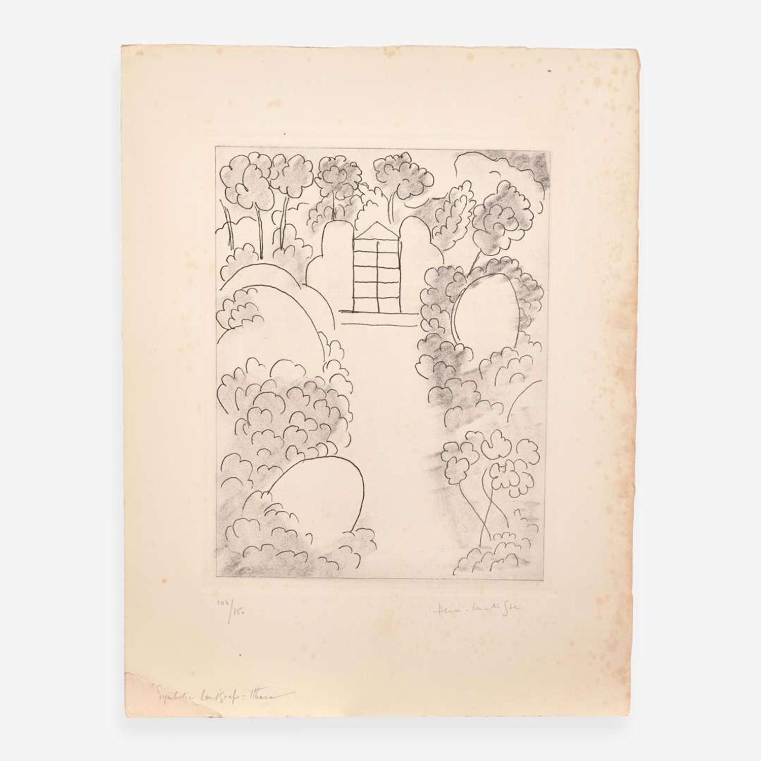 Henri Matisse (French, 1869-1954) Ulysses, Suite of 6 Etchings
