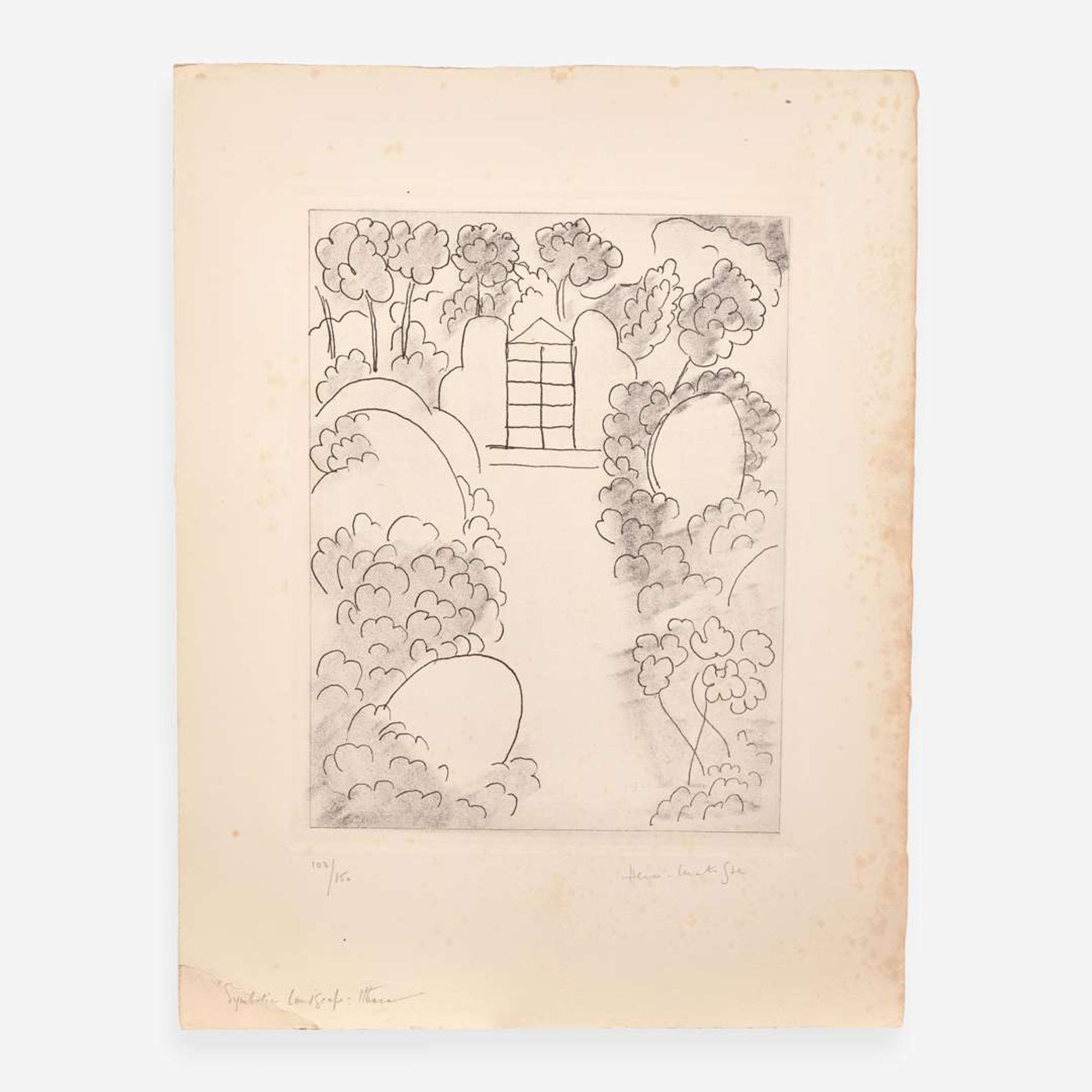 Henri Matisse (French, 1869-1954) Ulysses, Suite of 6 Etchings