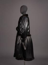Yves Saint Laurent Haute Couture Leather Coat with Fur Trim, Fall 1976